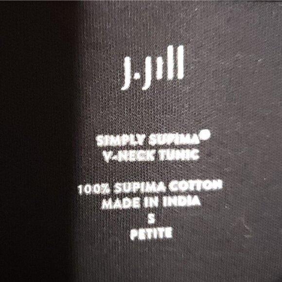 J. Jill Petite Supima Cotton V Neck Small - Picture 4 of 6